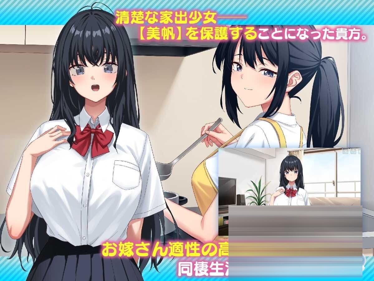 捡到了离家出走的女孩 Ver1.05 AI汉化版 [3.3G/新作/全CV] [大作互动SLG/AI动态CG] 