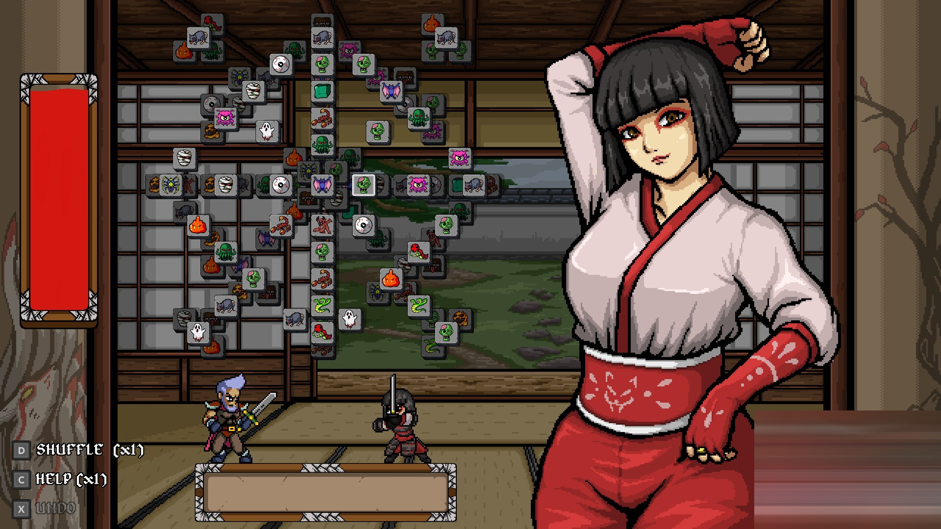 战姬雀魂/Warriors Waifus Mahjong[PC/460M][欧美] [SLG/STEAM官中/像素/三消]