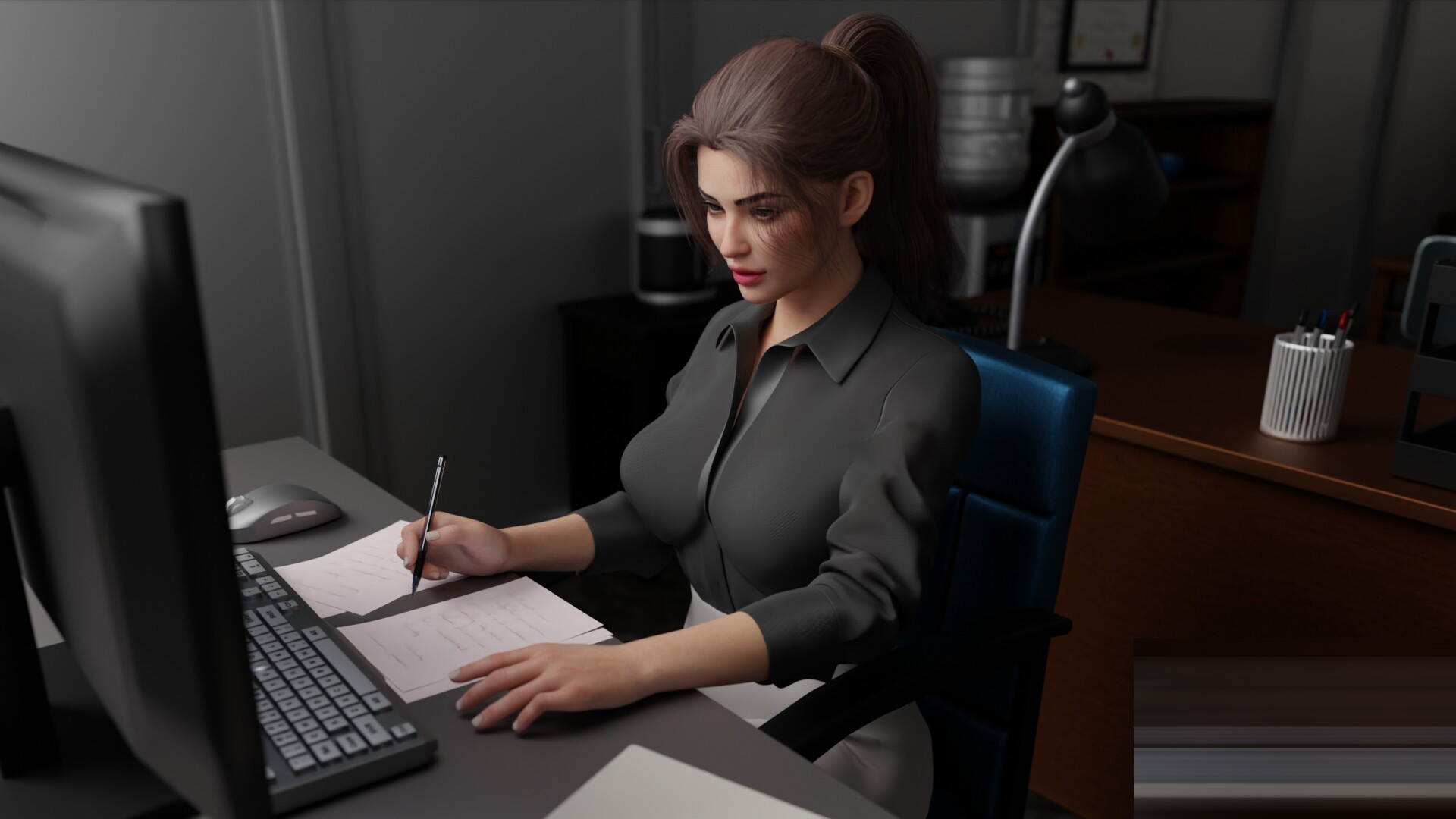 看不见的本能[Ver0.70b][PC+安卓/6.02G] [SLG/堕落/3D/更新/]